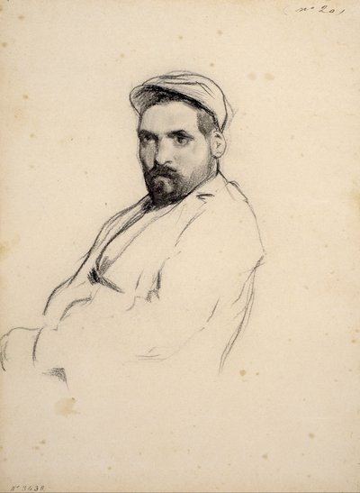 Portrait of a Man by Santiago Rusiñol